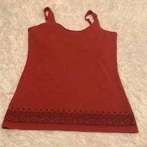 Magellan Sportswear tank top with built in bra size M